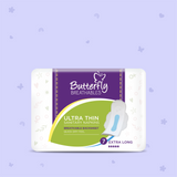 Butterfly Breathables Ultra-Thin Dry Mesh Sanitary Pads Extra Long 7 Pcs