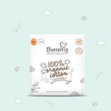 Butterfly Breathables Organic Cotton Sanitary Pads Extra Long 10 Pcs