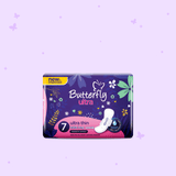 Butterfly Ultra-Thin Economy Pack Sanitary Pads Extra Long 7 Pcs