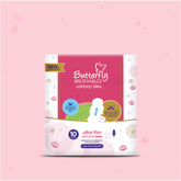 Butterfly Breathables Ultra-Thin Cottony Sheet Sanitary Pads Extra Long 10 Pcs