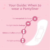 Breathables Ultra Thin Long Panty Liners Value Pack 40 pcs