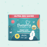 Butterfly Long Ultra Big Saver Sanitary Pads Long 18 Pcs