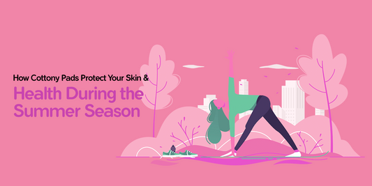 Butterfly Breathable Cottony Pads Protect Your Skin and Health During the Summer Season