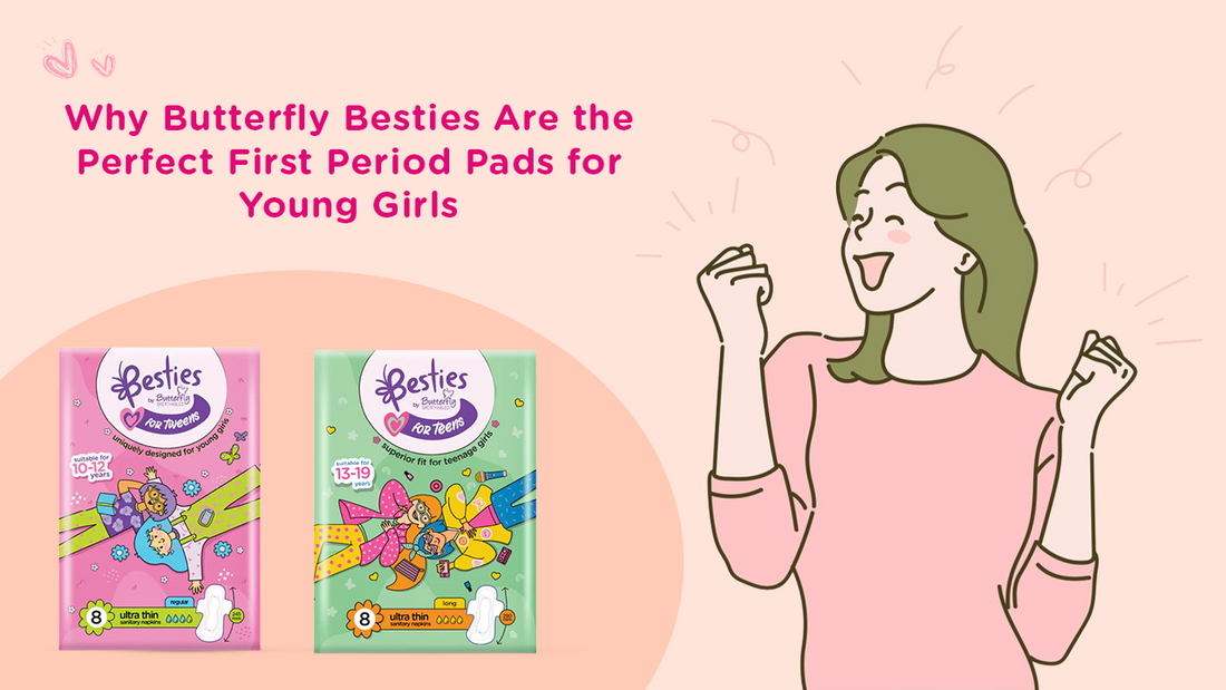 Why Butterfly Besties Are the Perfect First Period Pads for Young Girls