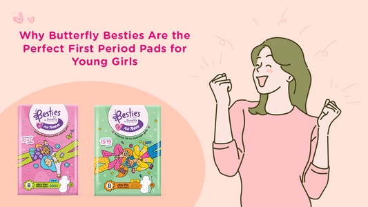 Why Butterfly Besties Are the Perfect First Period Pads for Young Girls