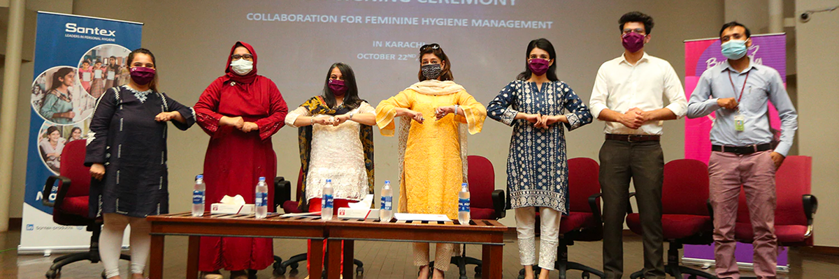 Butterfly Breathables partners with IBA Karachi to fill vending machines with female hygiene products