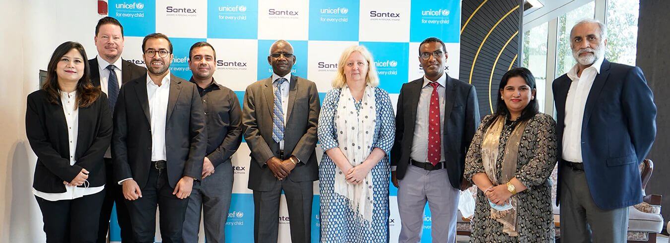 Santex Products and UNICEF Partner to Alleviate Period-Poverty