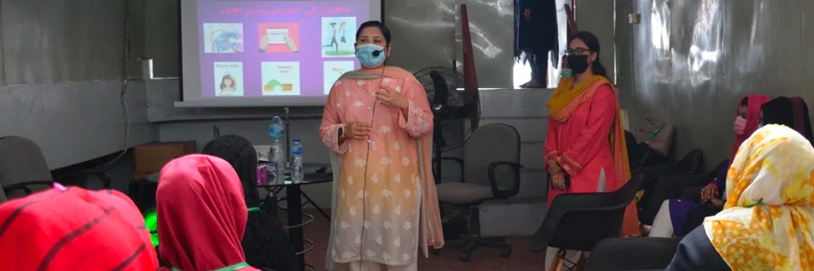 Health & Hygiene Session for factory workers at Artistic Apparels