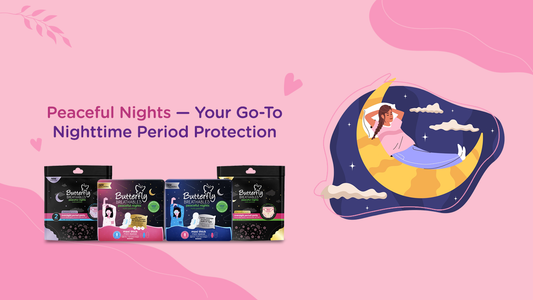 Peaceful Nights, Your Go-To Nighttime Period Protection