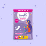 Breathables Ultra Thin Long Panty Liners Value Pack 40 pcs