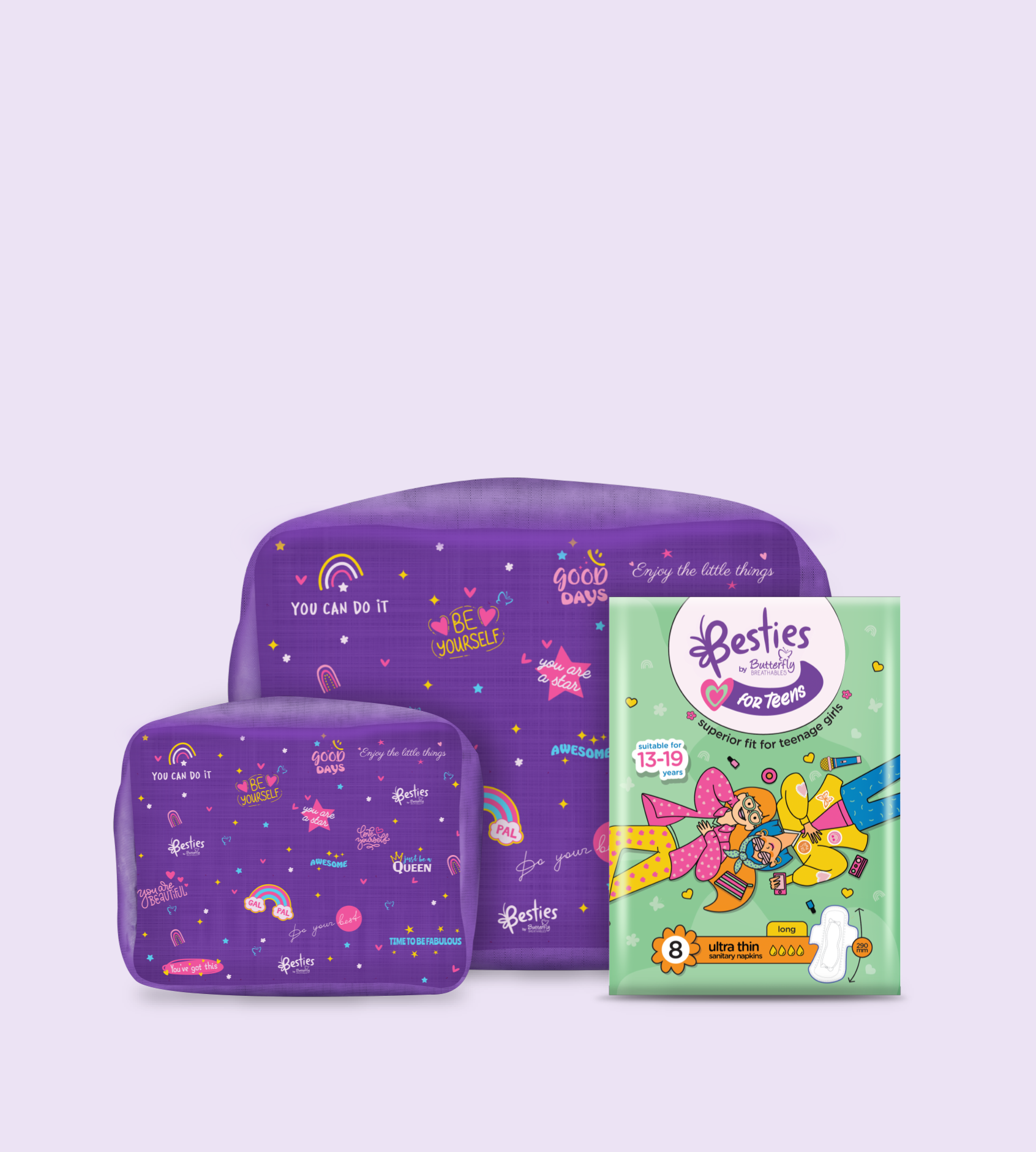 Sanitary pads for teens