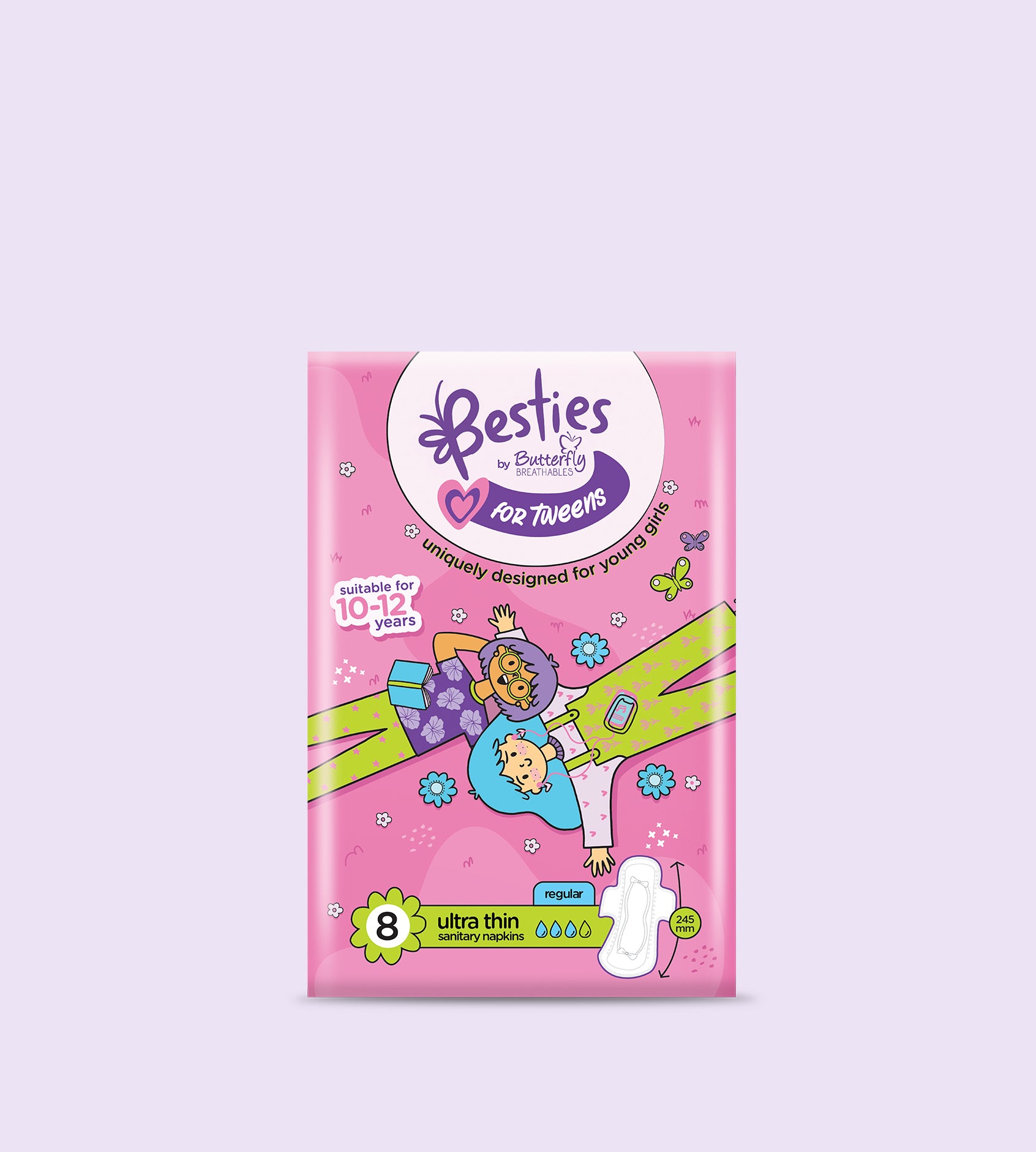 Breathable period pads in Pakistan