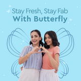 Butterfly Breathables Maxi Thick Cottony Sanitary Pads  Extra Long 8 Pcs