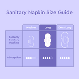 Butterfly Breathables Maxi Thick Sanitary Pads Long 9 Pcs