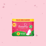 Butterfly Long Maxi Big Saver Sanitary Pads Extra Long 6 Pcs