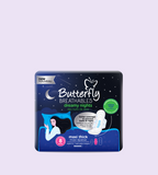 Butterfly Breathables Dreamy Nights Fabric Soft Extra Long 8 Pads