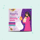 Butterfly Nursing Pads 30 Pcs