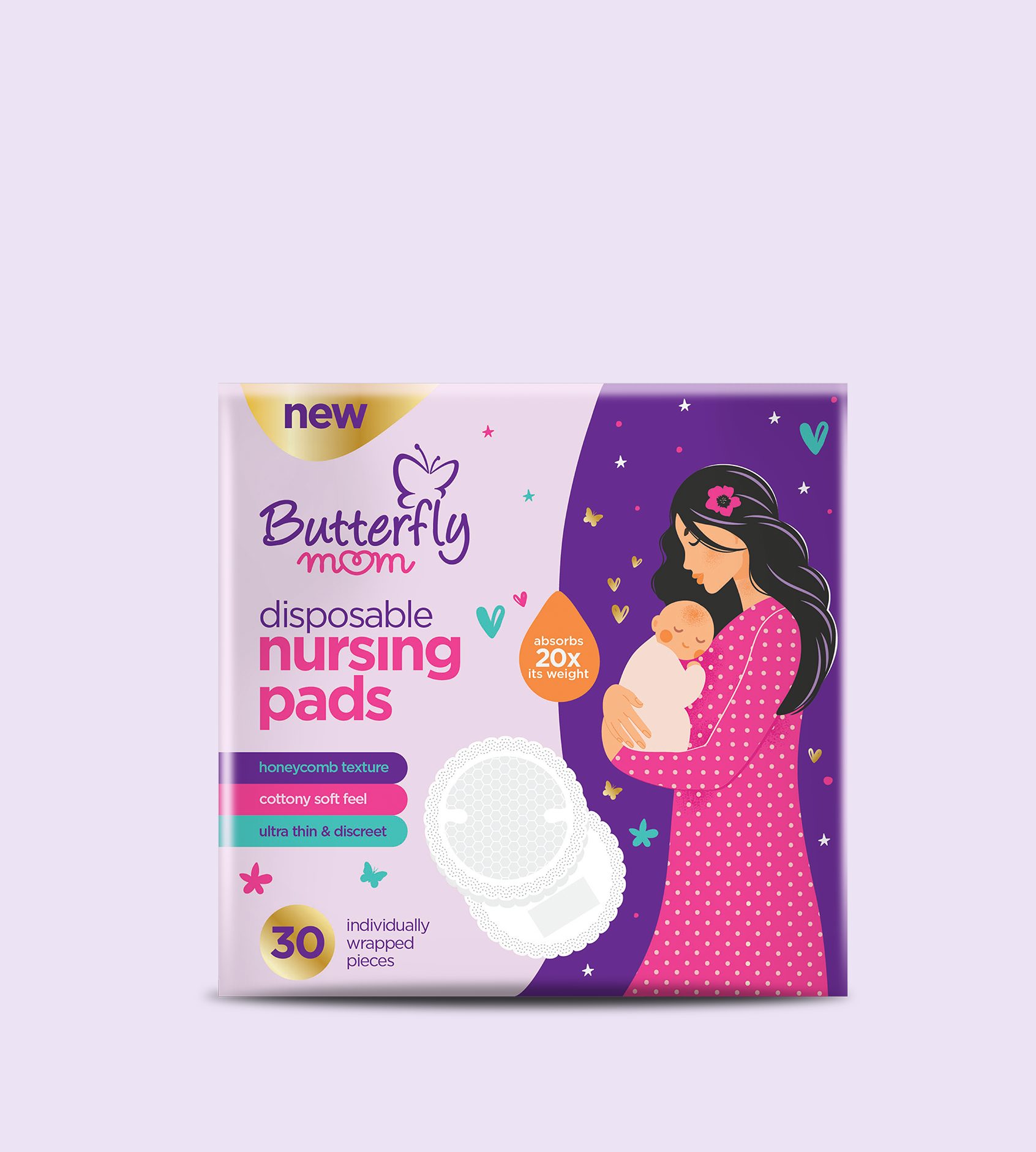 Butterfly Nursing Pads best pads for women periods in Pakistan