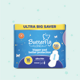 Butterfly Long Ultra Big Saver Sanitary Pads XXL 16 Pcs